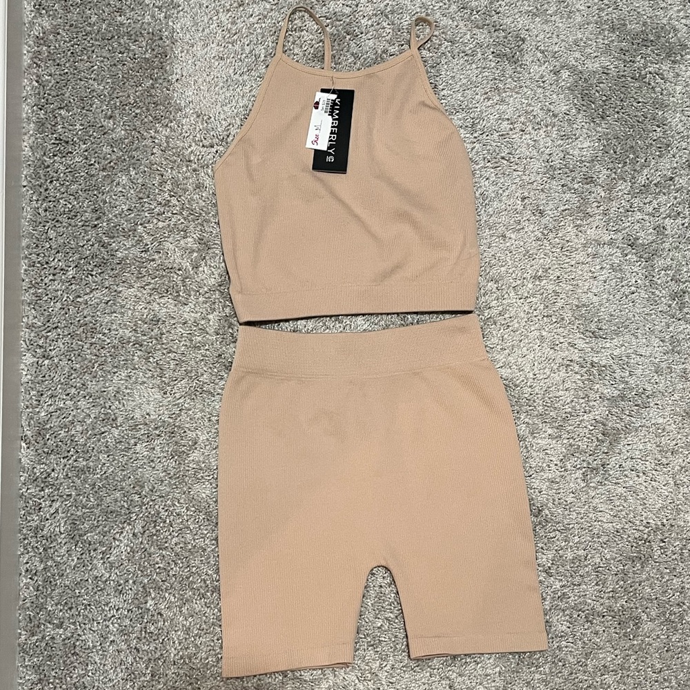 Nude Workout Set